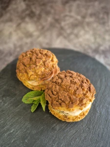 Choux větrníček- malina