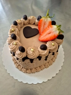 Mini čokoládové srdíčko